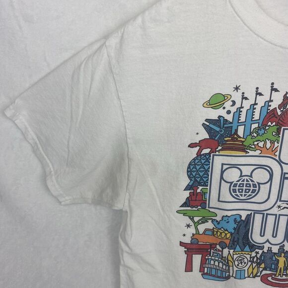 Disney Walt Disney World Attractions Opening Dates Graphic Shirt Adult Large - Picture 6 of 10